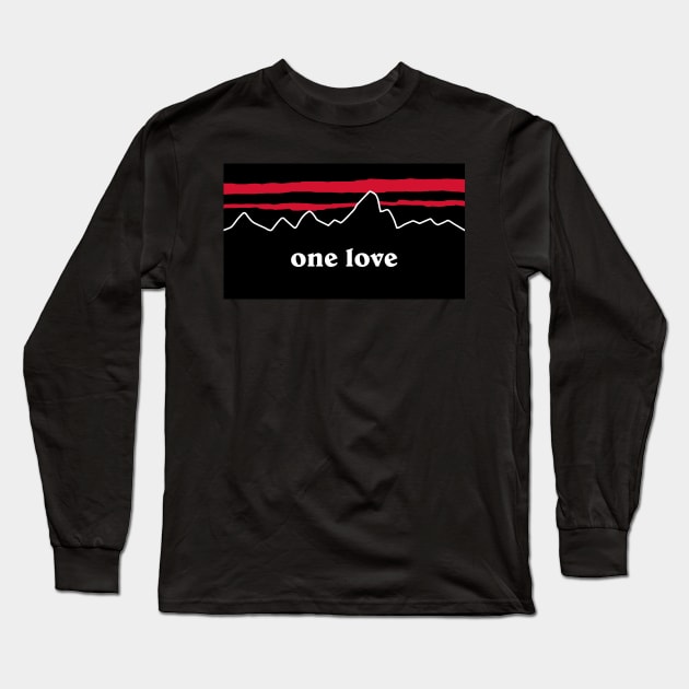 One Love United Long Sleeve T-Shirt by Confusion101